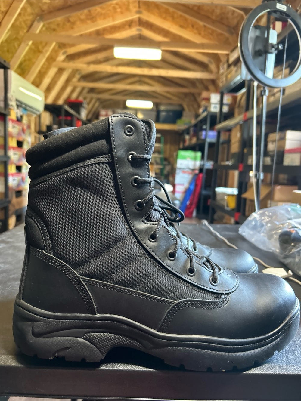 Men’s NORTIV 8 Trooper Boots. Size 11